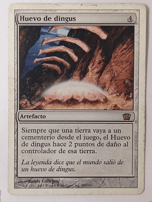 Carta Magic Huevo De Dingus [8va] Mtg