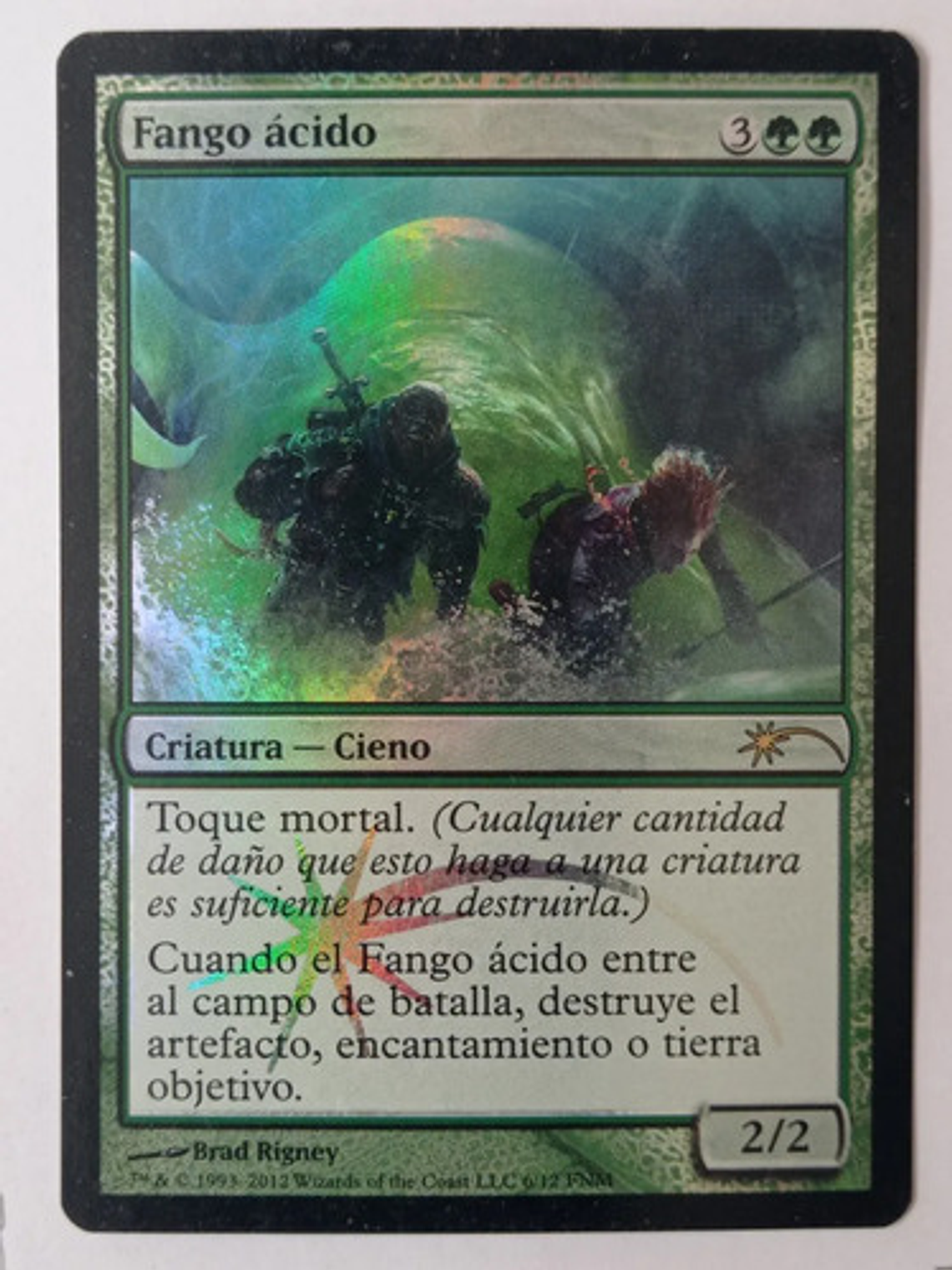 Carta Magic Fango Ácido (foil) [f12] Mtg 1