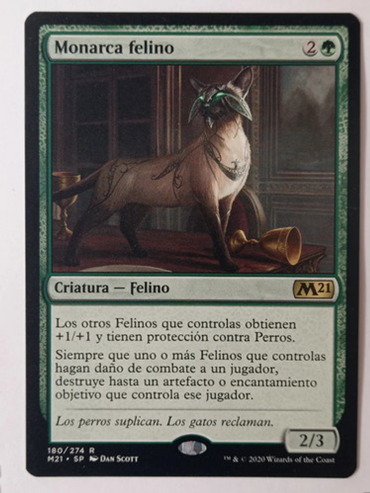 Carta Magic Monarca Felino [m21] Mtg 1