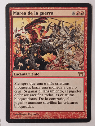 Carta Magic Marea De La Guerra [kamigawa] Mtg
