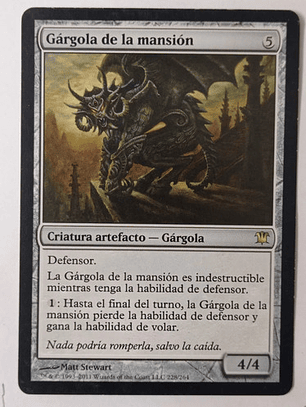 Carta Magic Gárgola De La Mansión [innistrad] Mtg