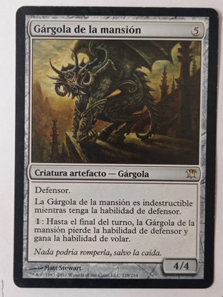 Carta Magic Gárgola De La Mansión [innistrad] Mtg 1