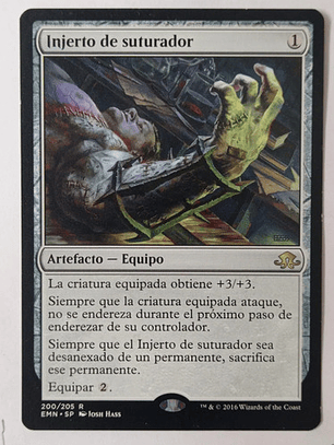 Carta Magic Injerto De Suturador [eldritch] Mtg