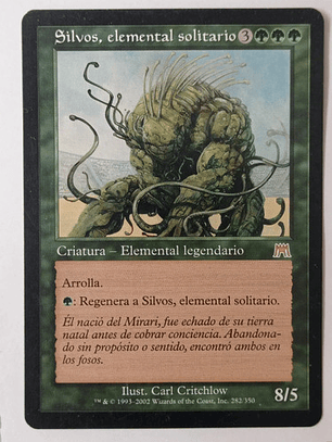 Carta Magic Silvos Elemental Solitario [onslaught] Mtg