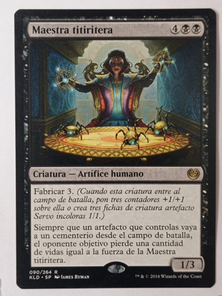Carta Magic Maestra Titiritera [kaladesh] Mtg 1