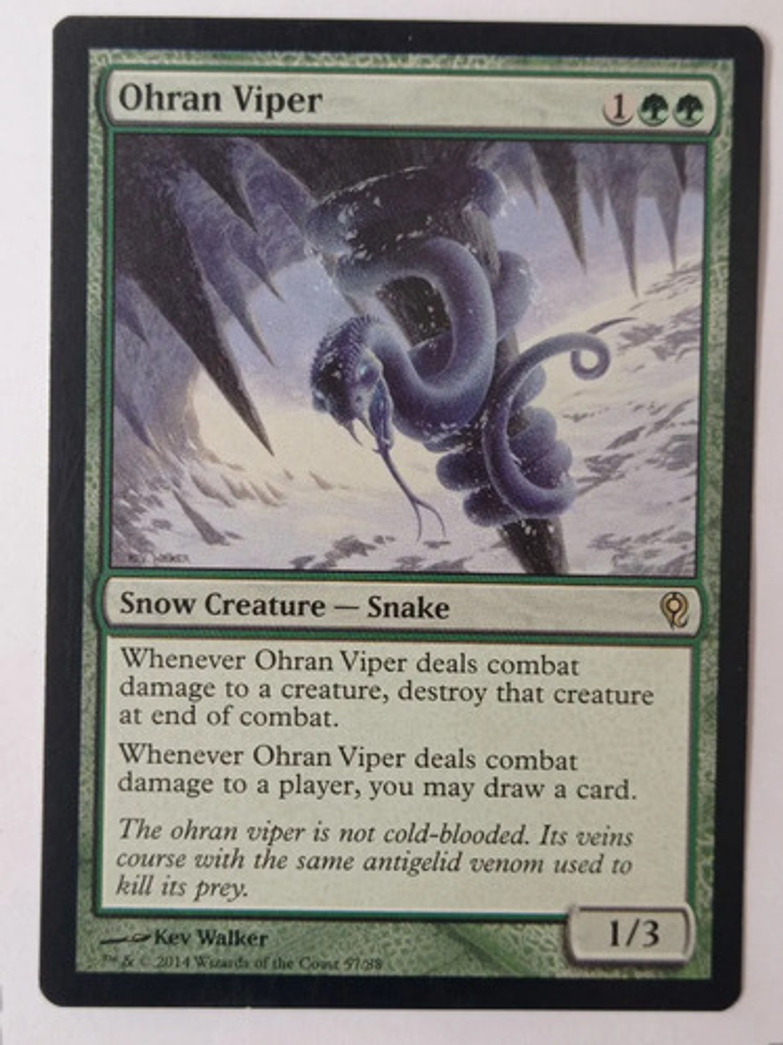 Carta Magic Ohran Viper [jace V Vraska] Mtg 1