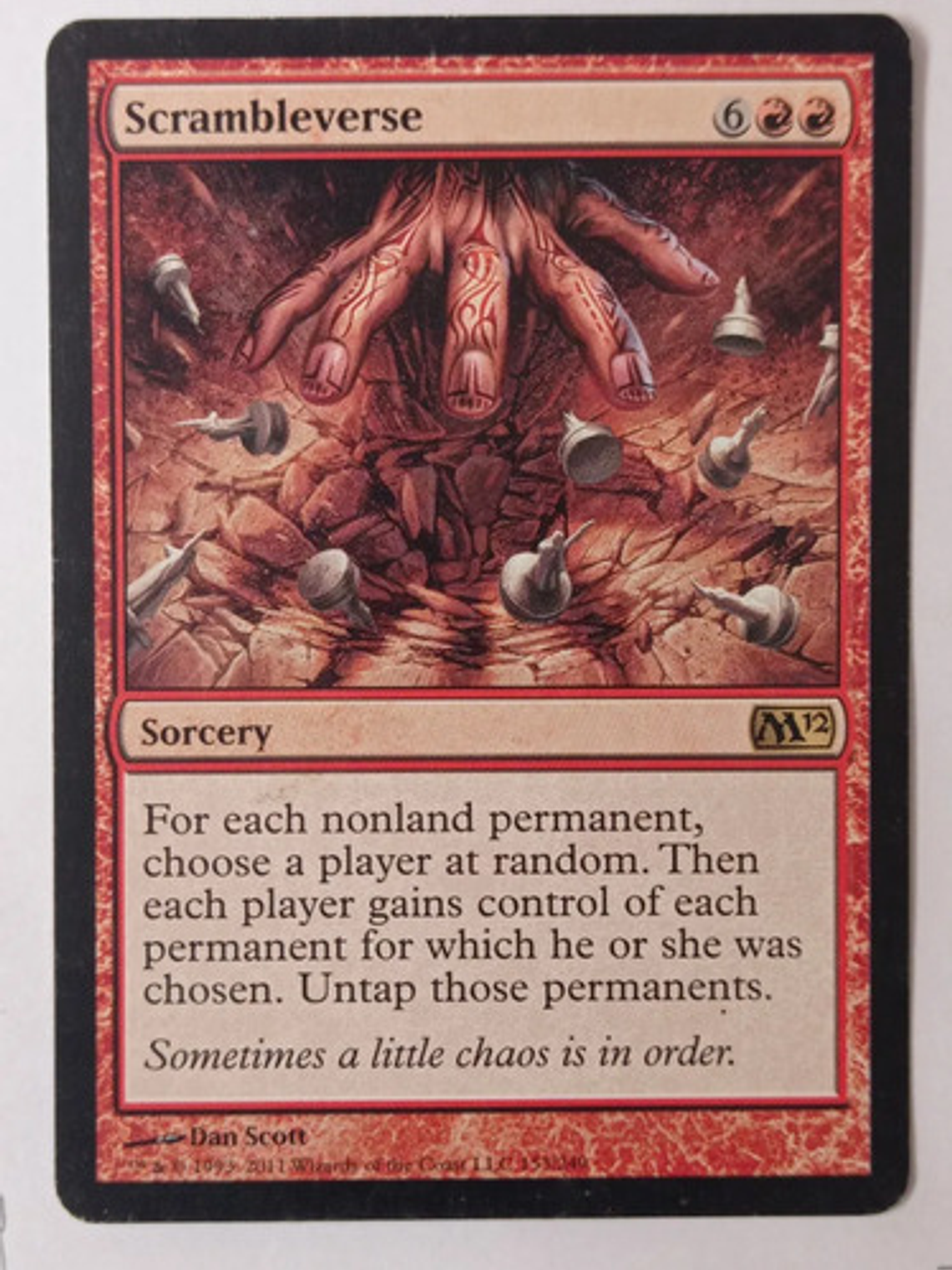 Carta Magic Scrambleverse [m12] Mtg 1