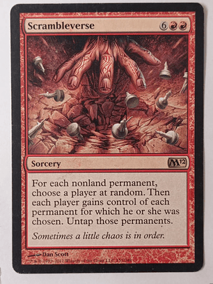 Carta Magic Scrambleverse [m12] Mtg