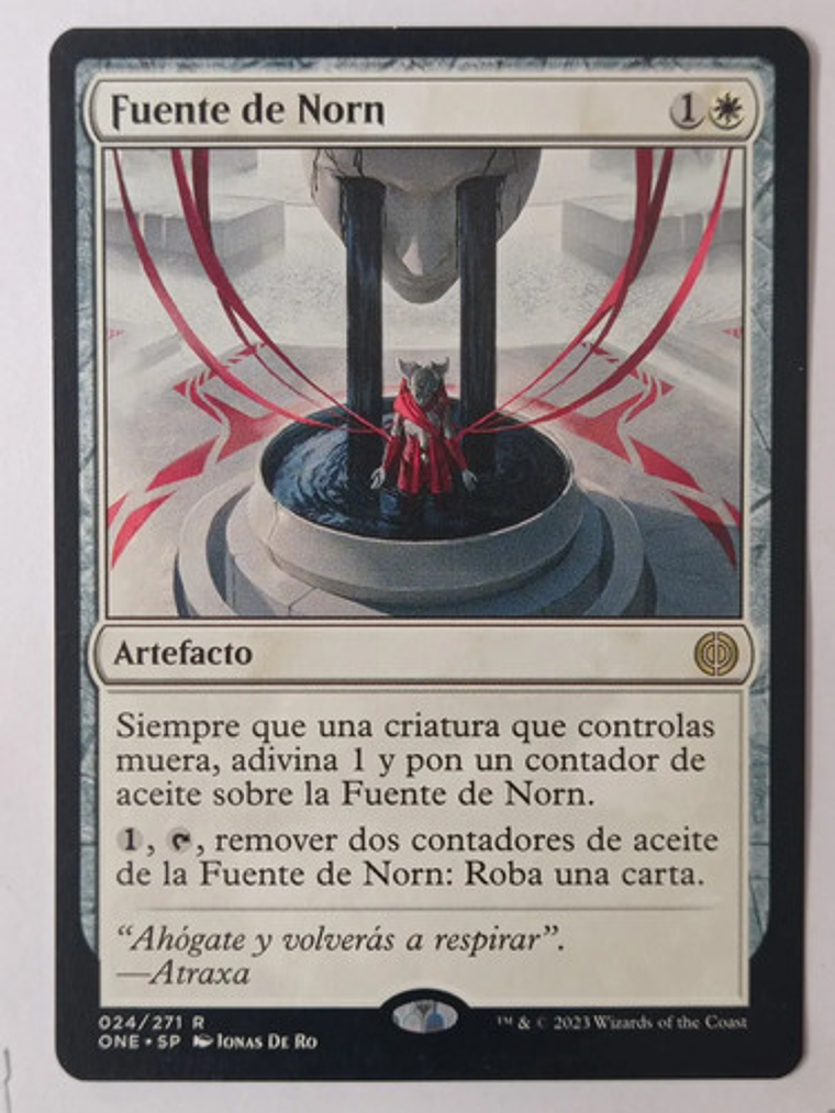 Carta Magic Fuente De Norn [phyrexia] Mtg 1