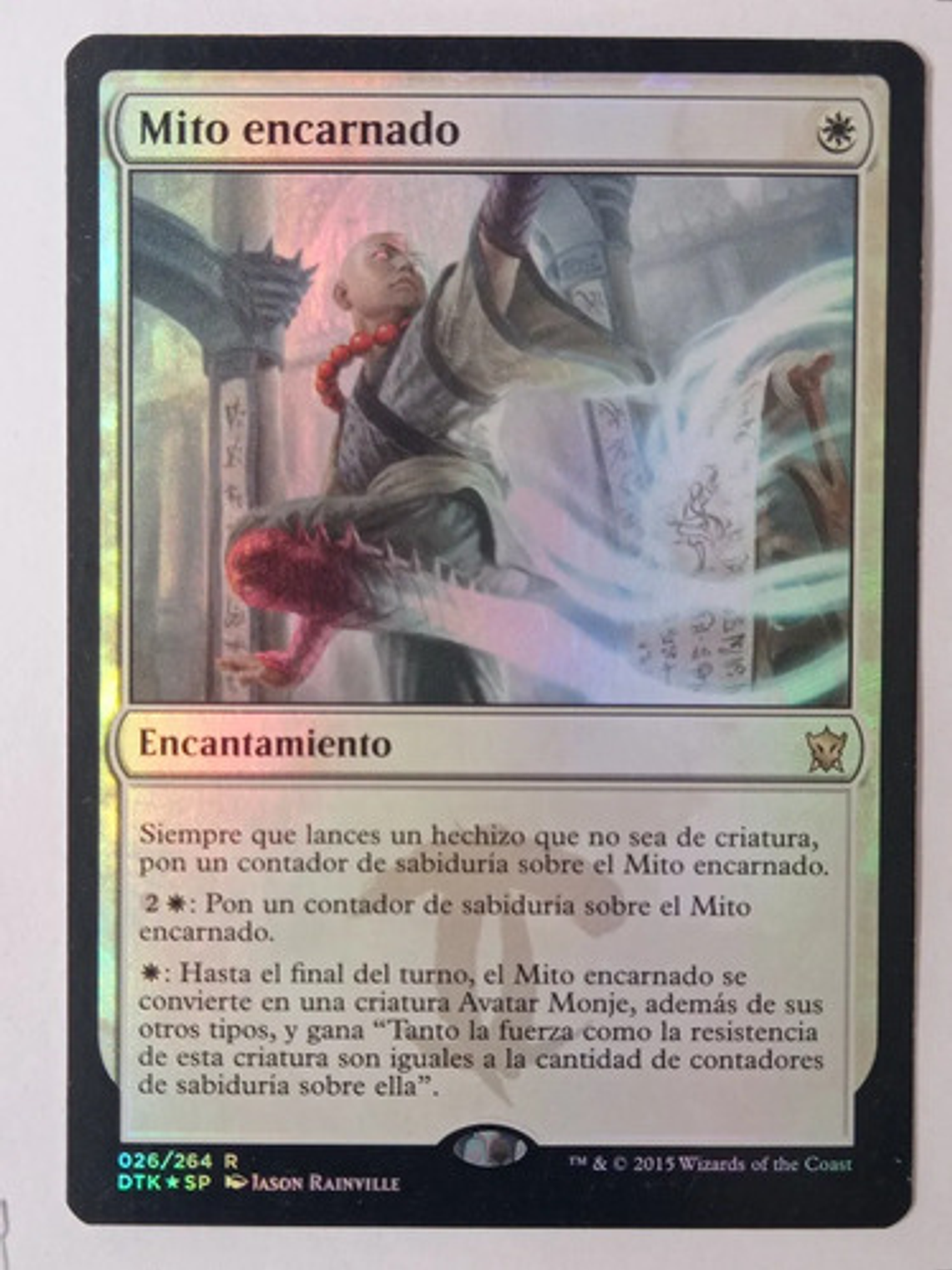 Carta Magic Mito Encarnado (foil) [tarkir] Mtg 1