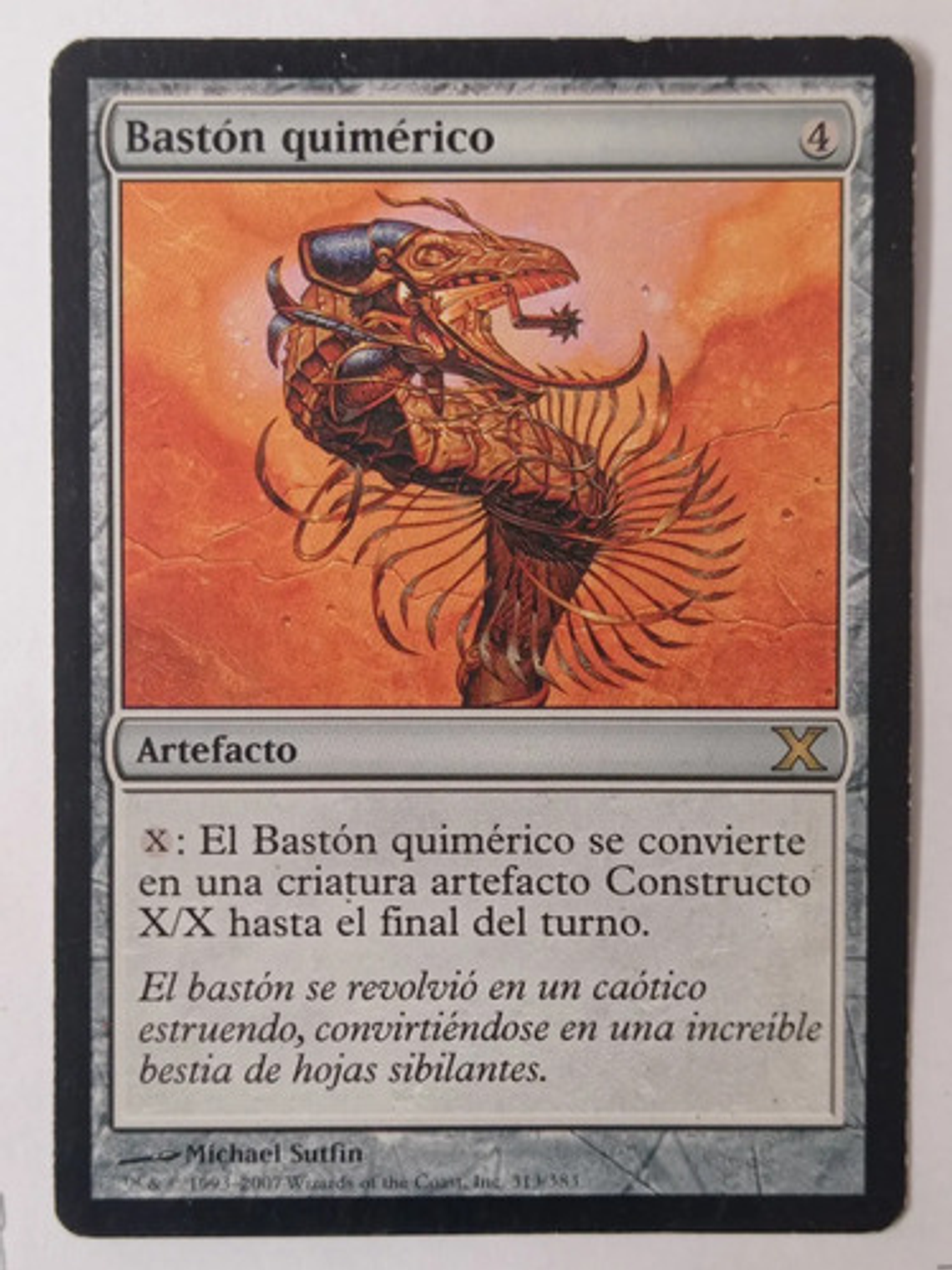 Carta Magic Bastón Quimérico [x] Mtg 1