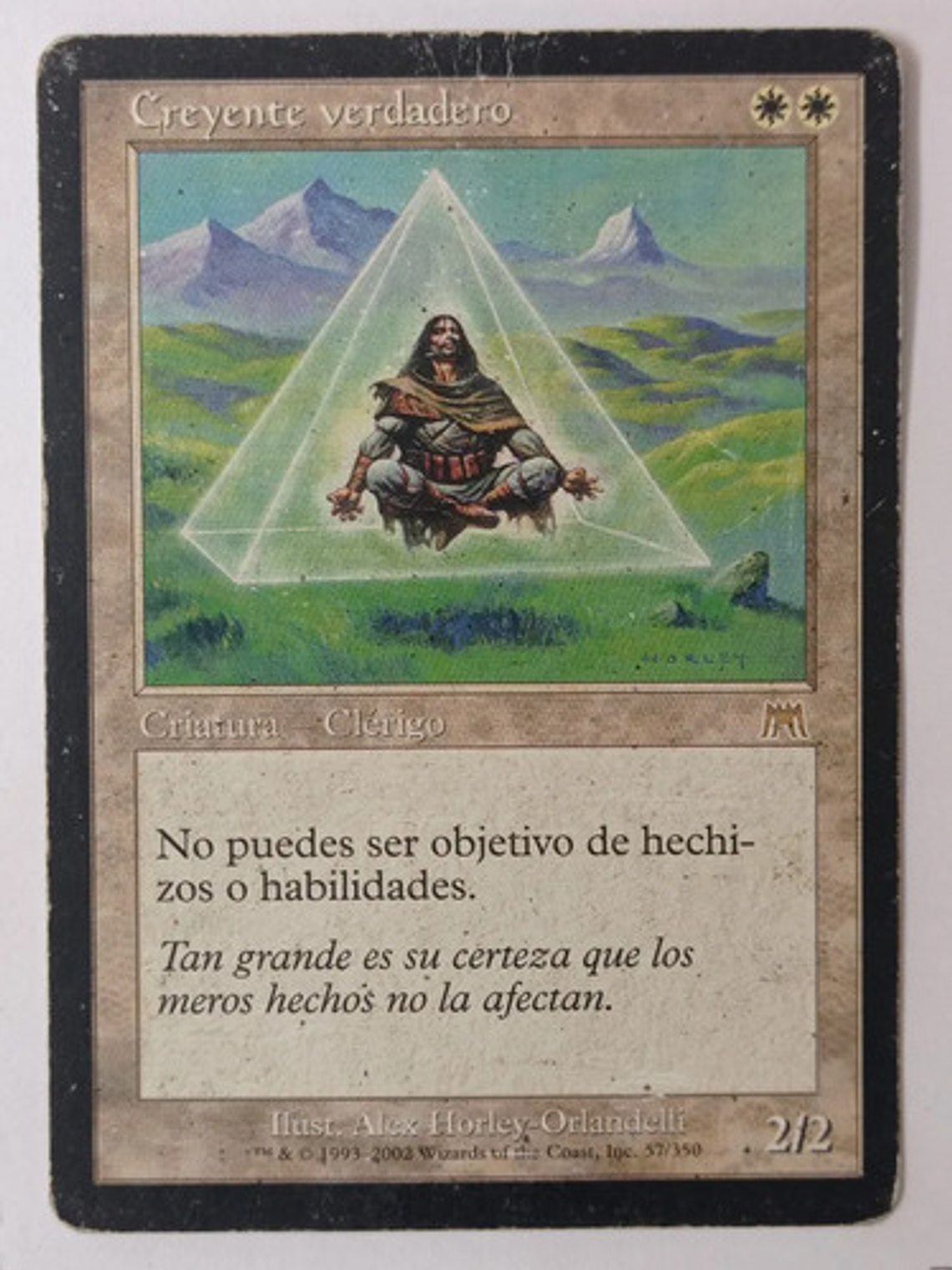 Carta Magic Creyente Verdadero [onslaught] Mtg 1