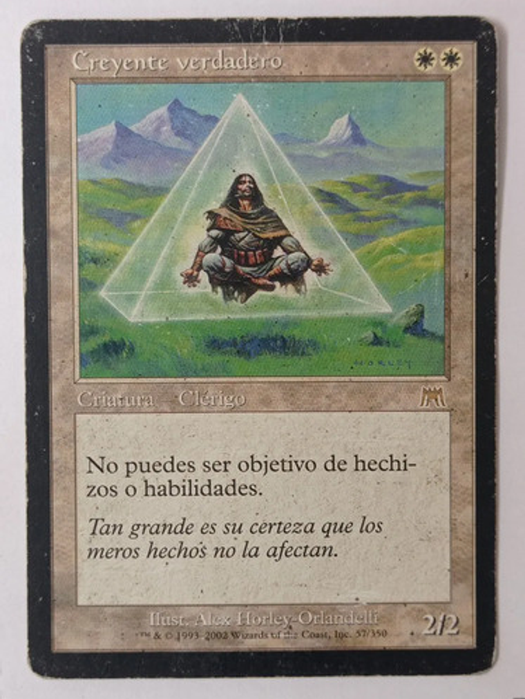 Carta Magic Creyente Verdadero [onslaught] Mtg 1