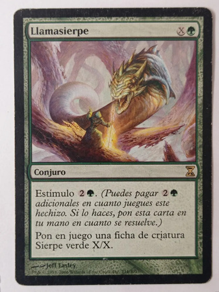 Carta Magic Llamasierpe [time Spiral] Mtg 1