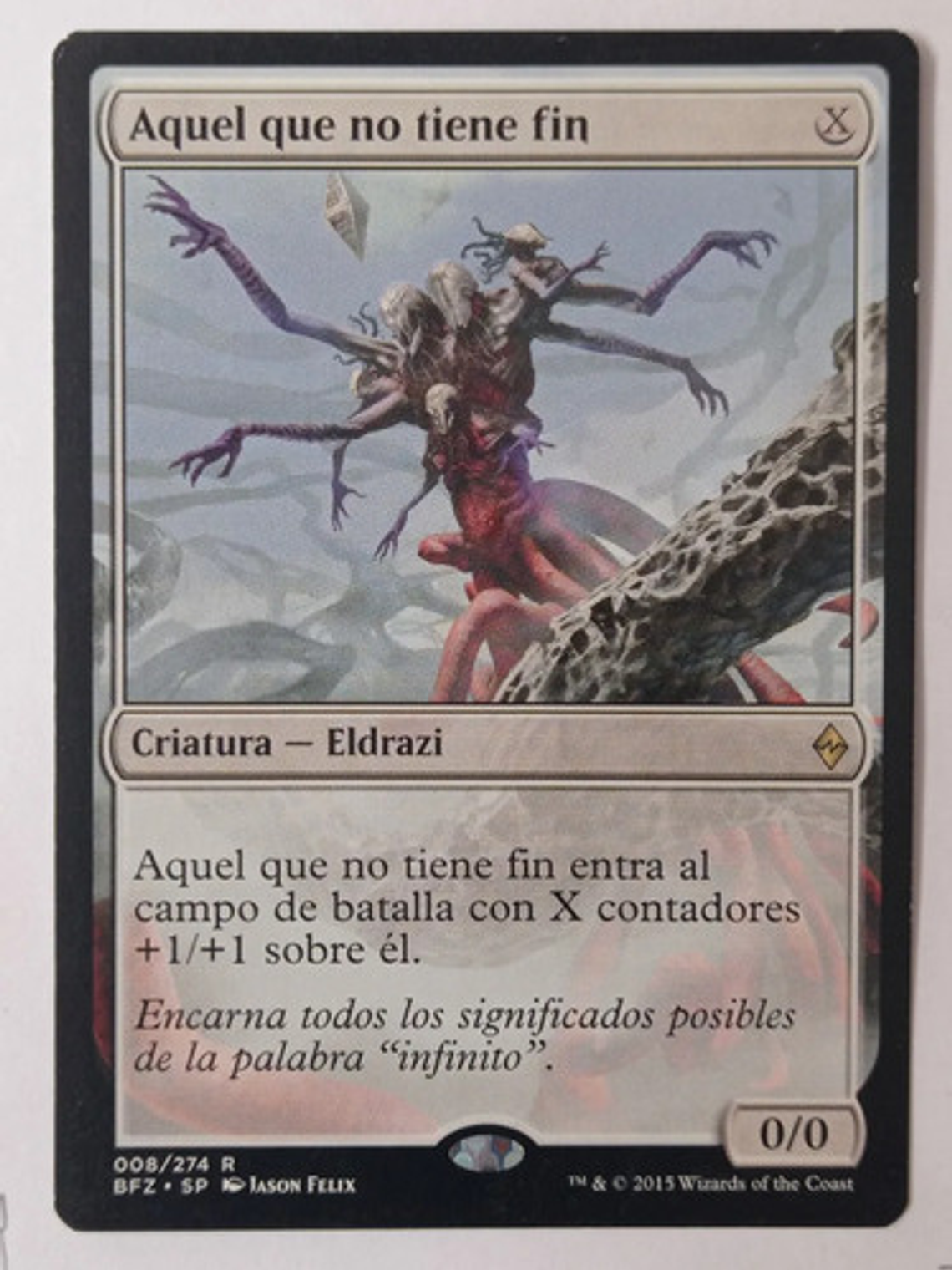 Carta Magic Aquel Que No Tiene Fin [zendikar] Mtg 1