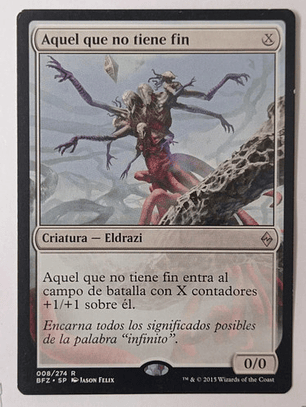 Carta Magic Aquel Que No Tiene Fin [zendikar] Mtg
