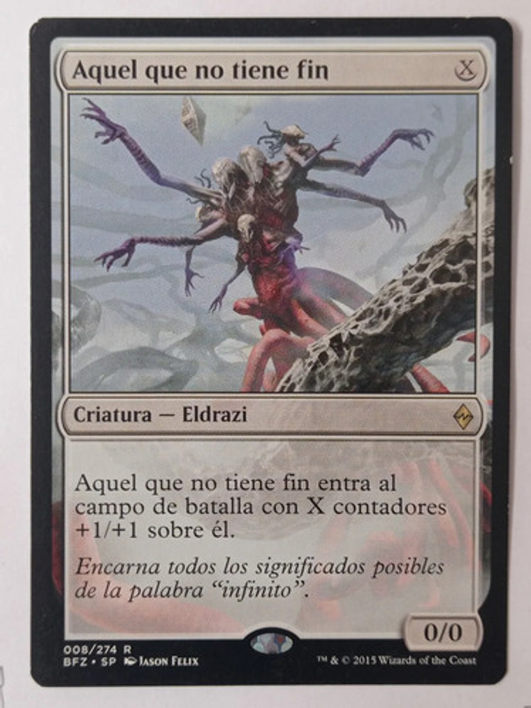 Carta Magic Aquel Que No Tiene Fin [zendikar] Mtg 1