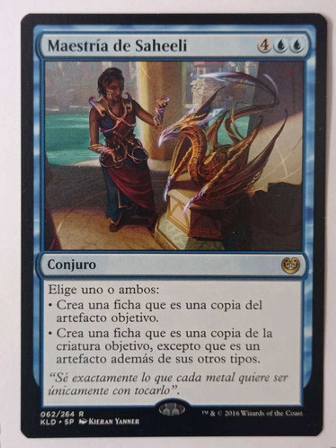 Carta Magic Maestría De Saheeli [kaladesh] Mtg 1