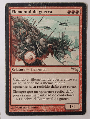 Carta Magic Elemental De Guerra [mirrodin] Mtg