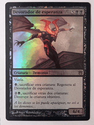 Carta Magic Devorador De Esperanza (foil) [gods] Mtg