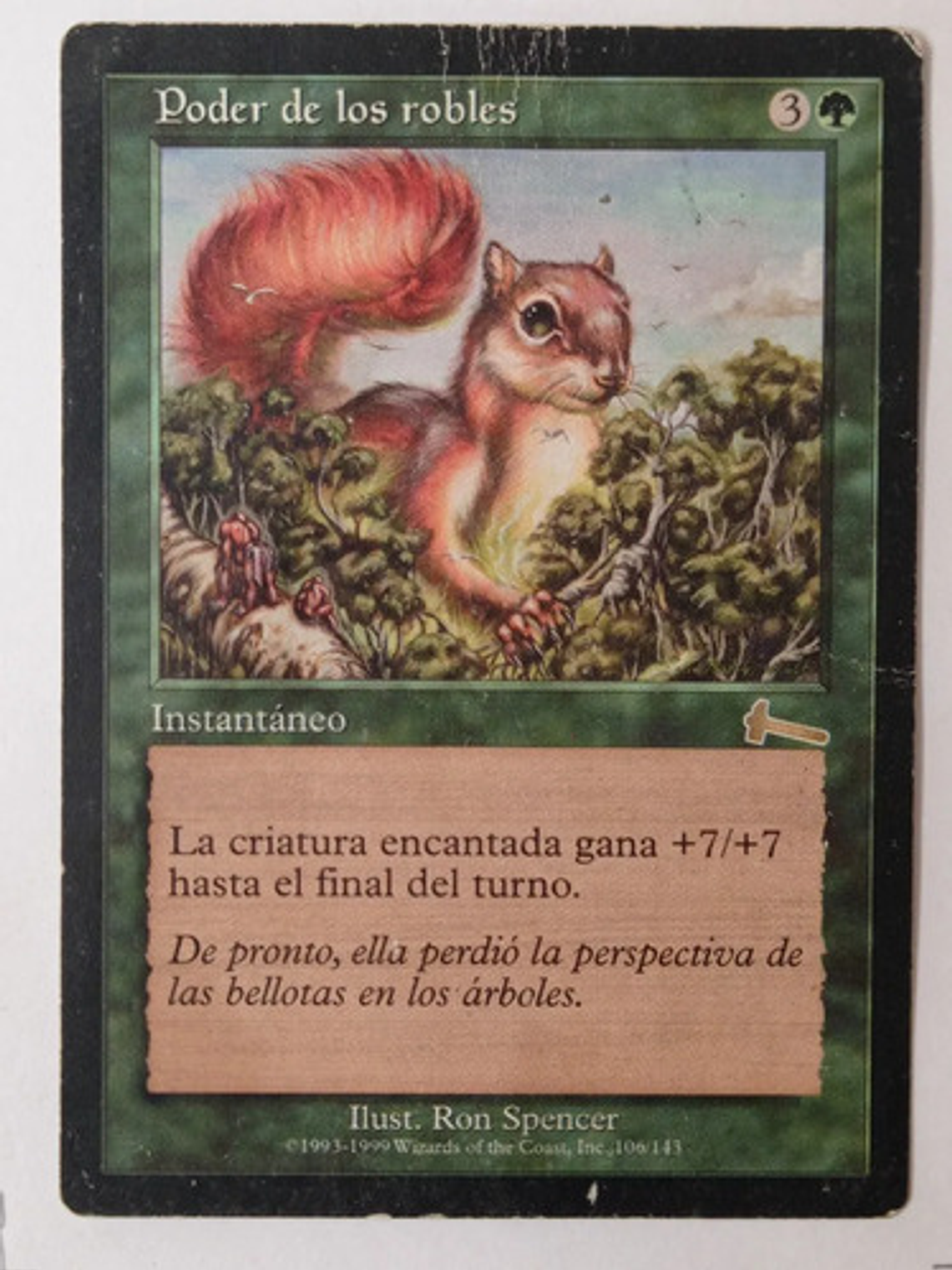 Carta Magic Poder De Los Robles [urza's Legacy] Mtg 1