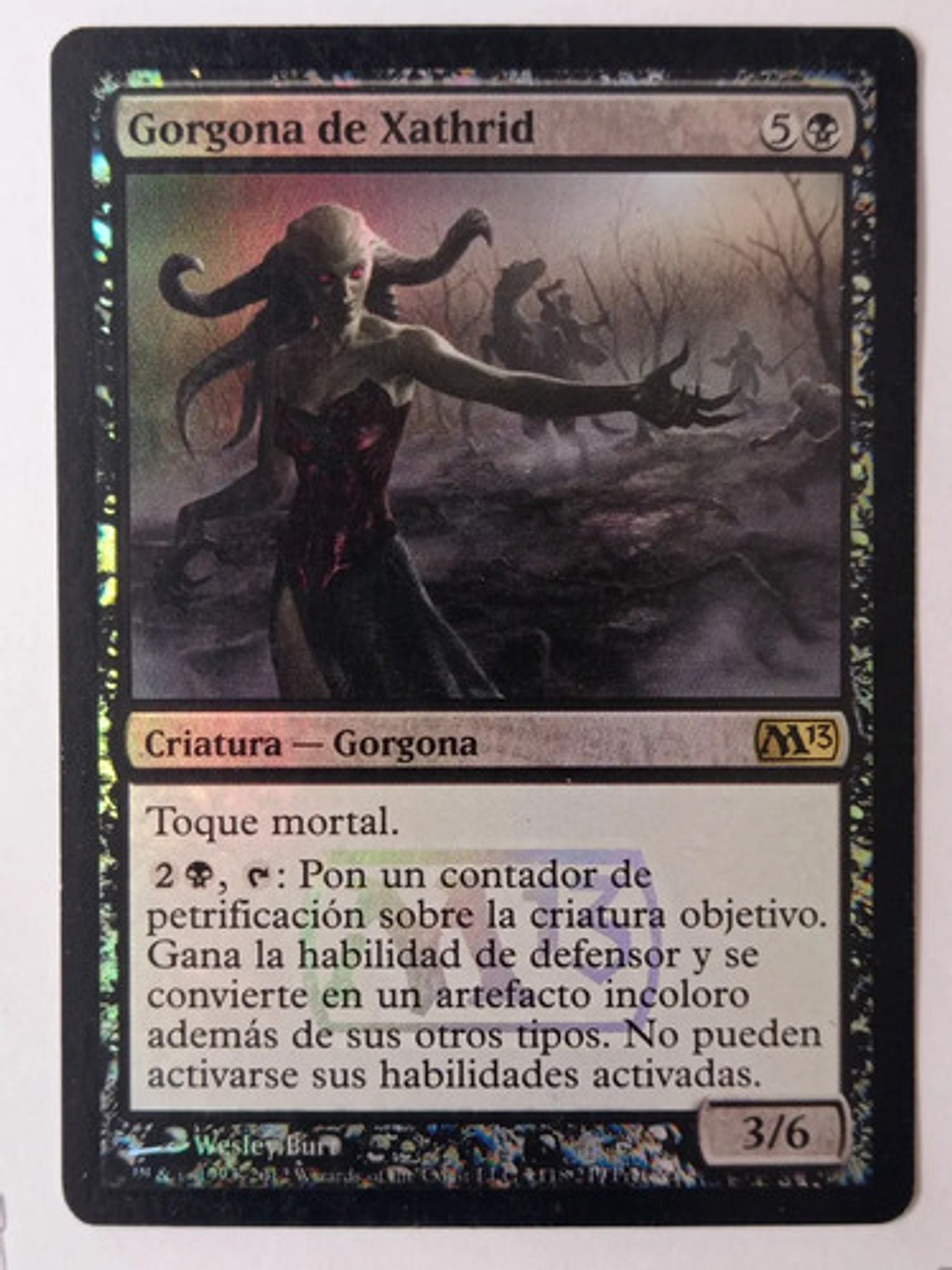Carta Magic Gorgona De Xathrid (foil) Promo [m13] Mtg 1