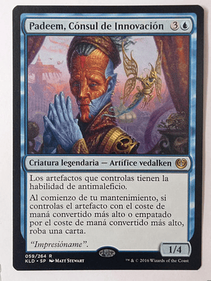 Carta Magic Padeem Consul De Innovación [kaladesh] Mtg