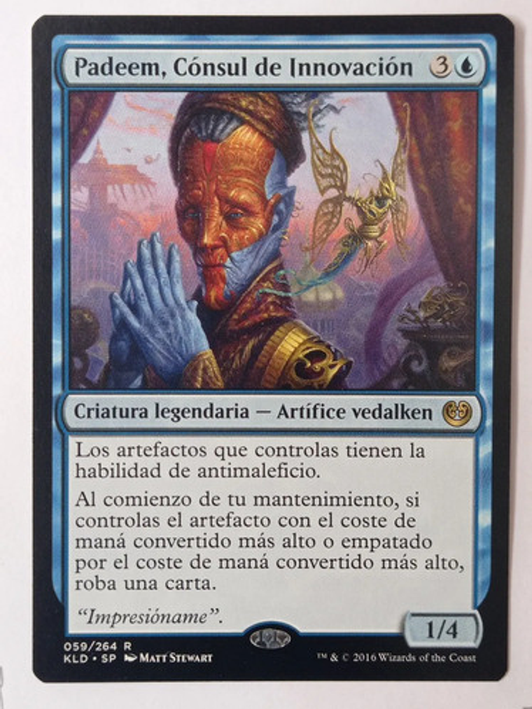 Carta Magic Padeem Consul De Innovación [kaladesh] Mtg 1