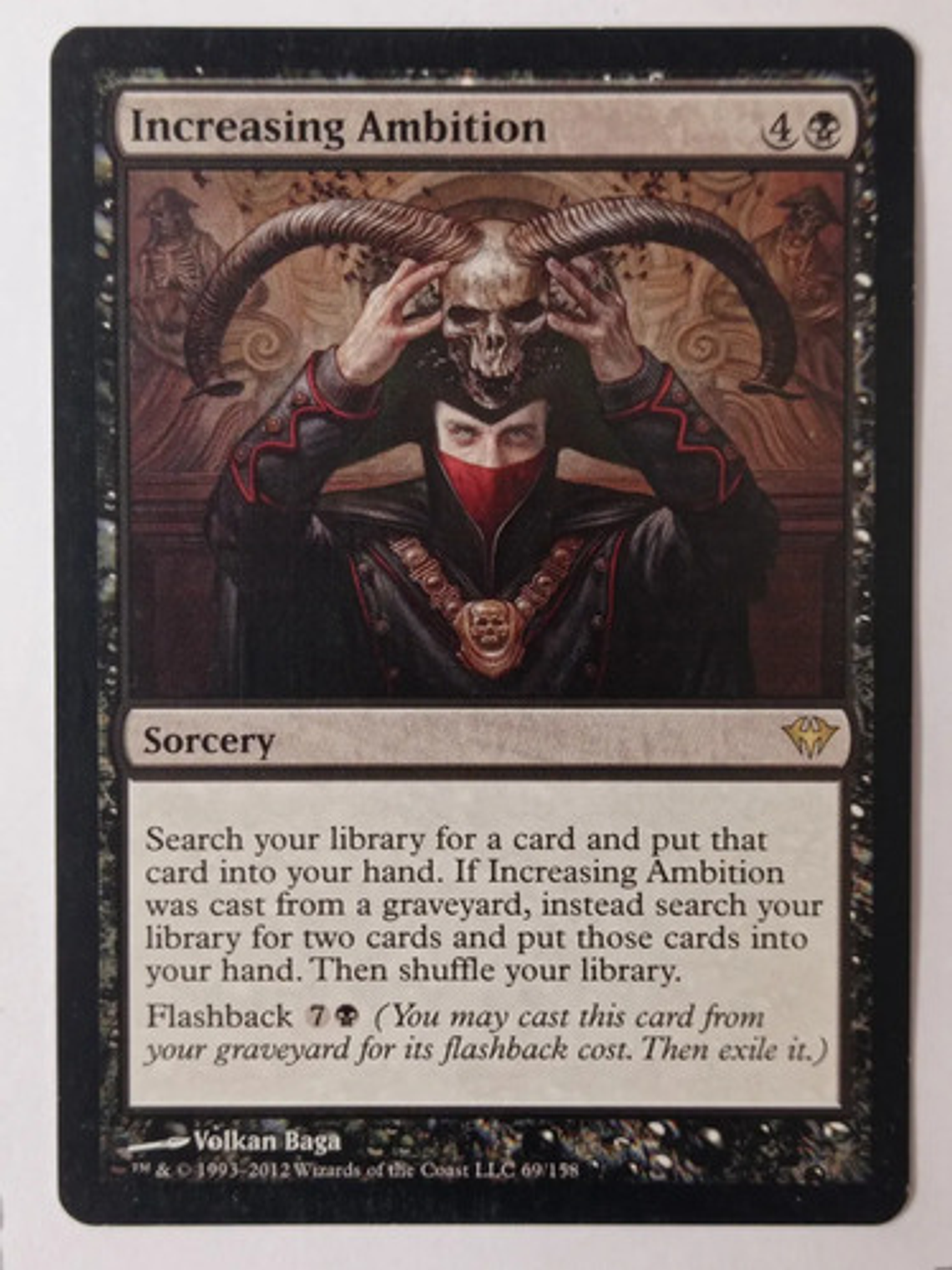 Carta Magic Increasing Ambition [dark Ascension] Mtg 1