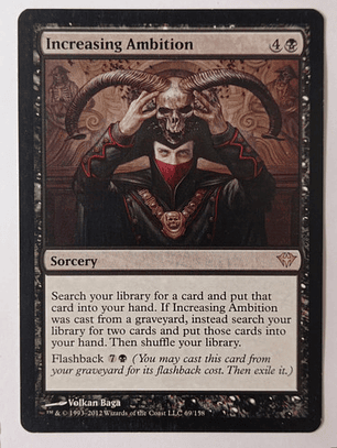 Carta Magic Increasing Ambition [dark Ascension] Mtg