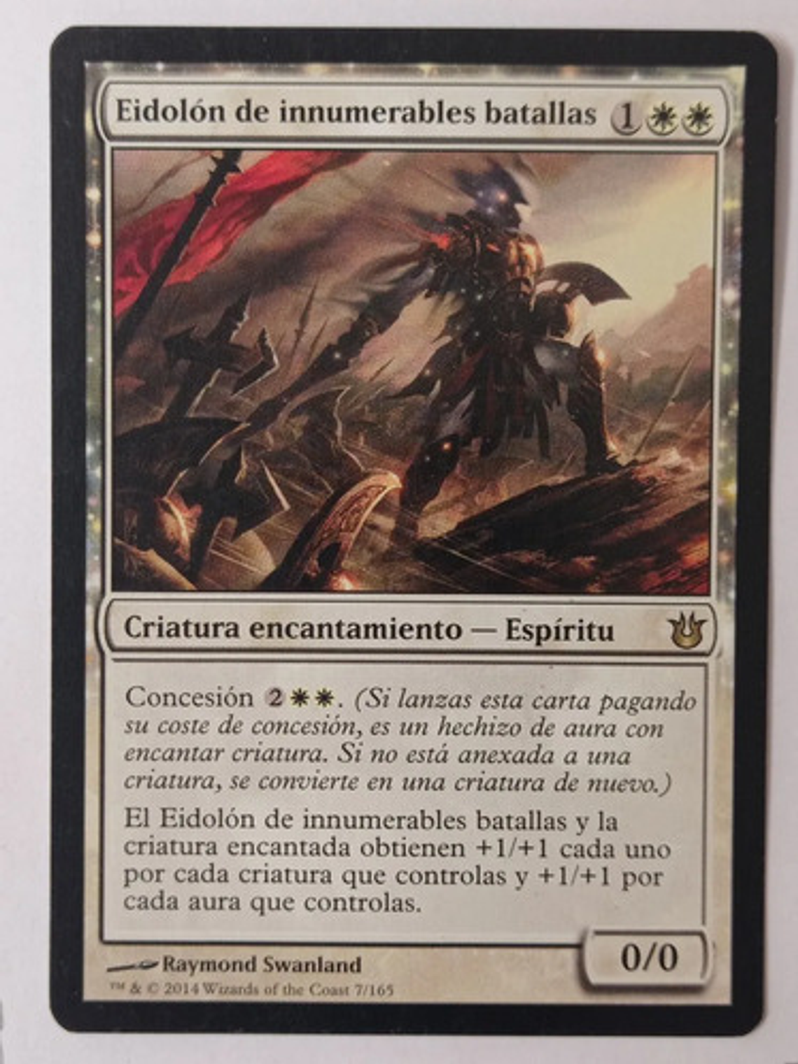 Carta Magic Eidolon De Innumerables Batallas [gods] Mtg 1