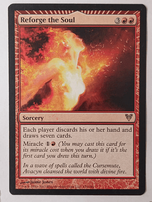 Carta Magic Reforge The Soul [avacyn] Mtg