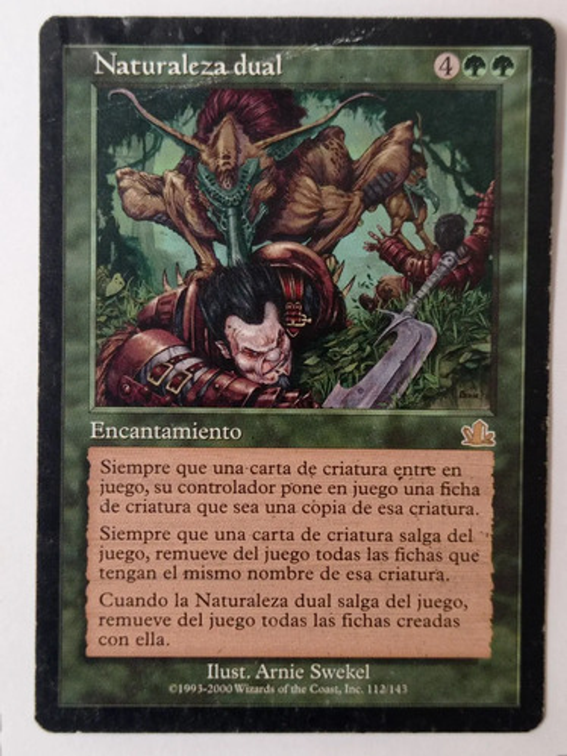 Carta Magic Naturaleza Dual [prophecy] Mtg 1