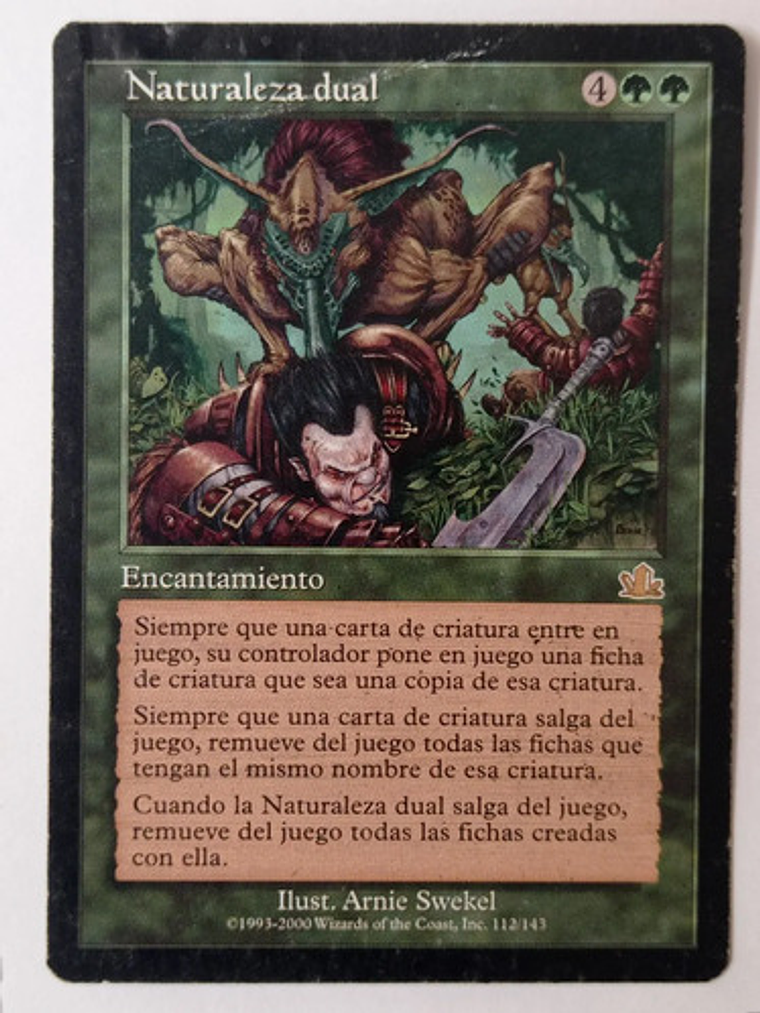 Carta Magic Naturaleza Dual [prophecy] Mtg 1
