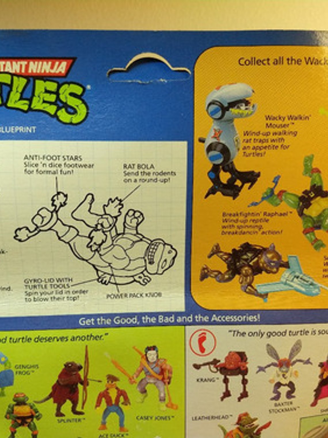 Breakfighting Raphael 1989 Tmnt ! Rafael Wacky Action 90s 8