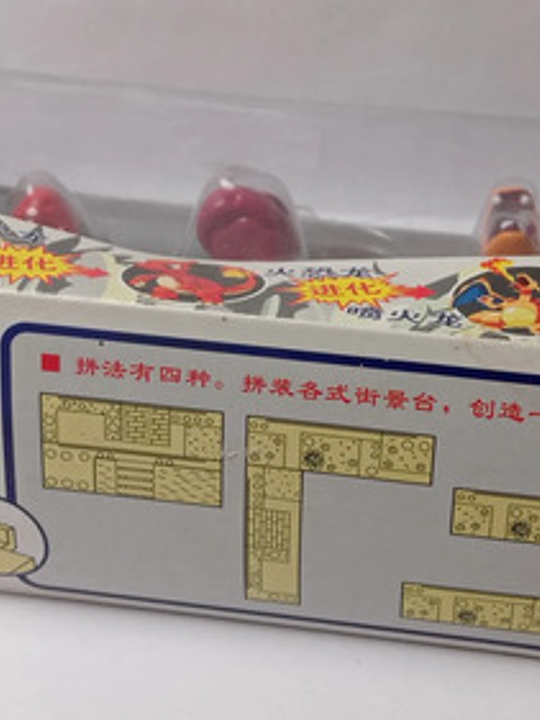 Charmander Evolution 1998 Tomy Pokemon Charmeleon Charizard 6