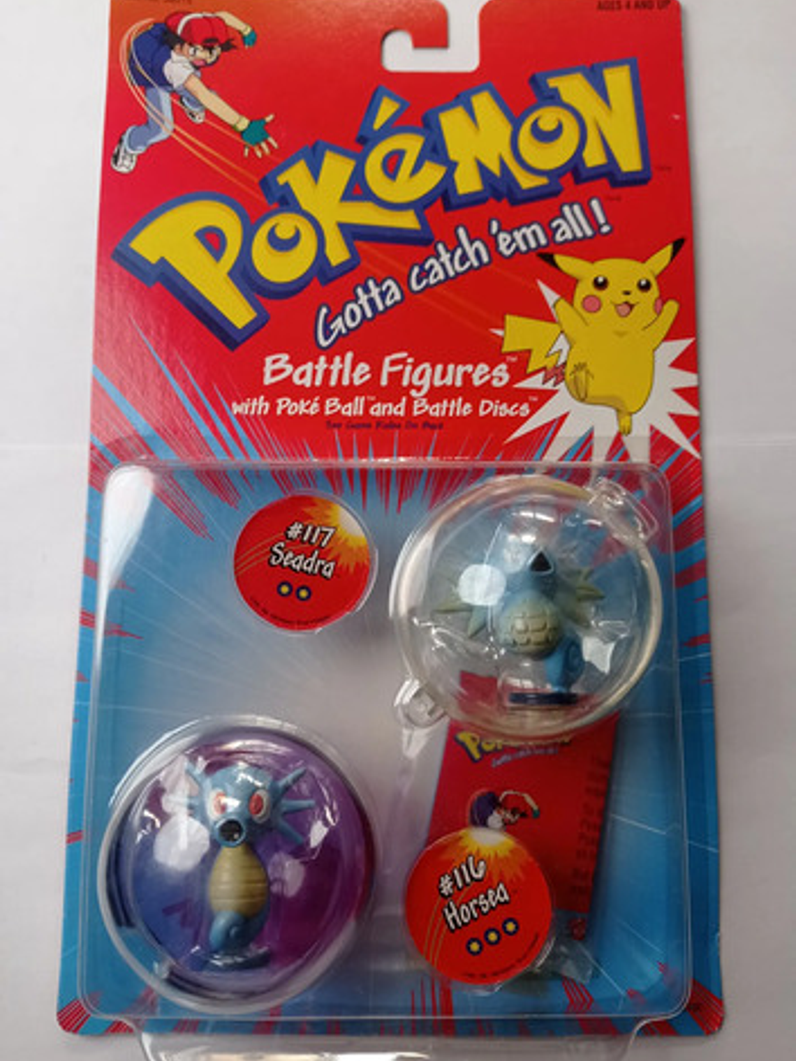 Seadra Y Horsea 1999 Hasbro Pokemon Nintendo 1