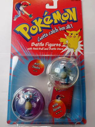 Seadra Y Horsea 1999 Hasbro Pokemon Nintendo