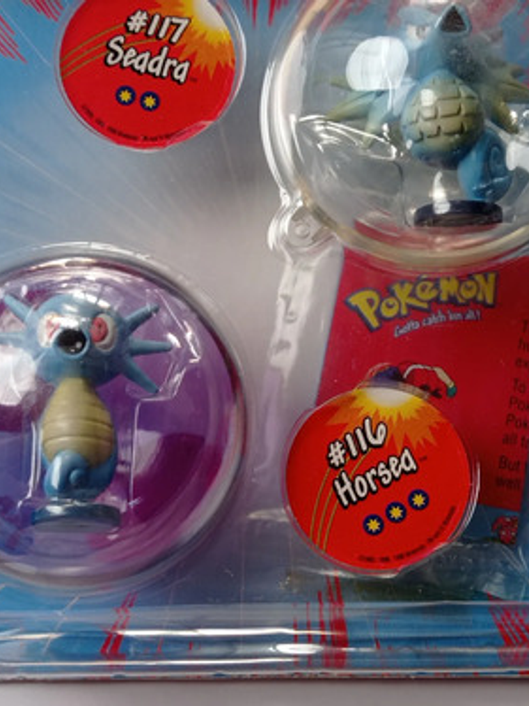 Seadra Y Horsea 1999 Hasbro Pokemon Nintendo 4