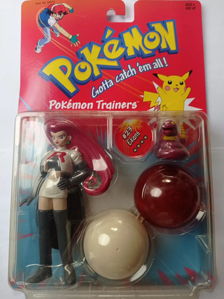 Jesse Y Ekans 1999 Hasbro Pokemon Trainers Nintendo 1