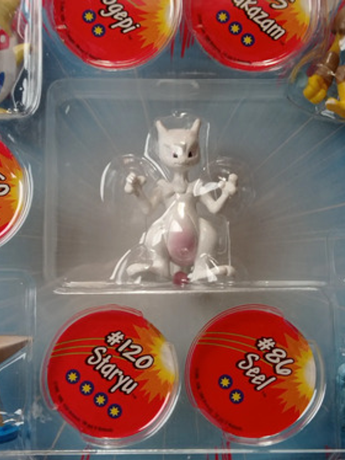 Staryu + Alakazam + Seel + 1999 Hasbro Pokemon Nintendo 4