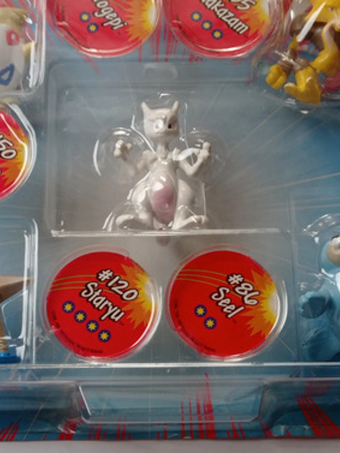 Staryu + Alakazam + Seel + 1999 Hasbro Pokemon Nintendo 5