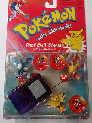 Articuno + Moltres + Zapdos 1999 Hasbro Pokemon Nintendo