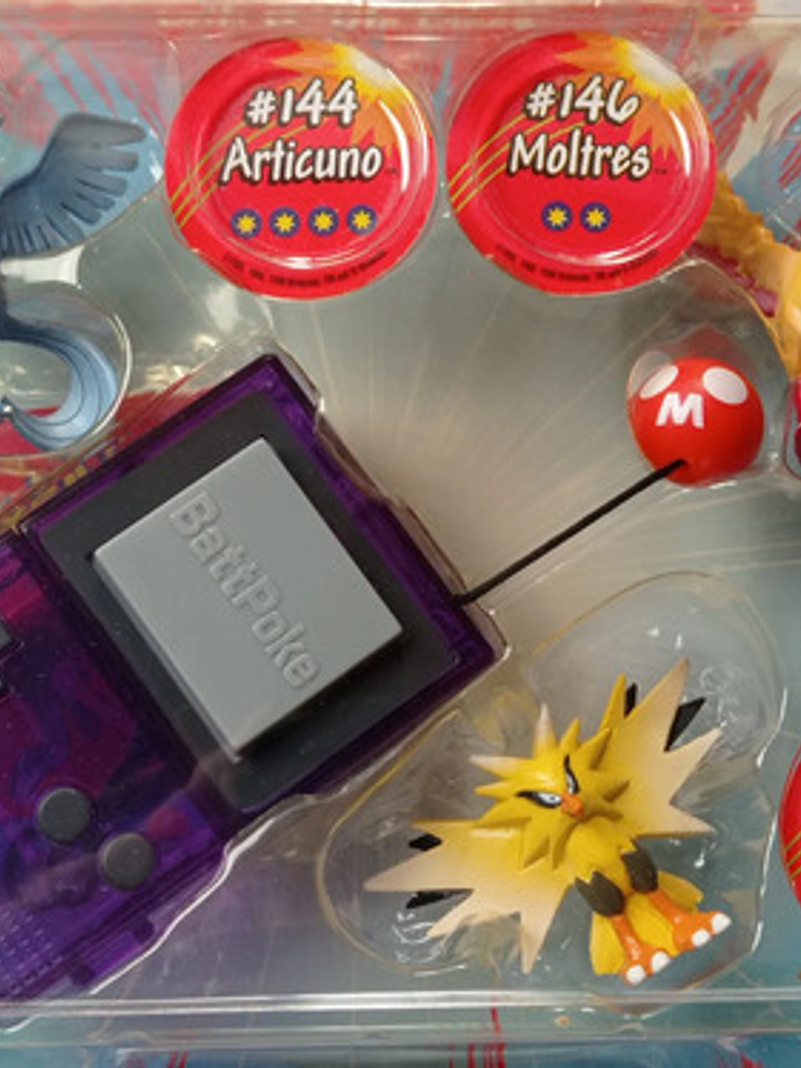 Articuno + Moltres + Zapdos 1999 Hasbro Pokemon Nintendo 4