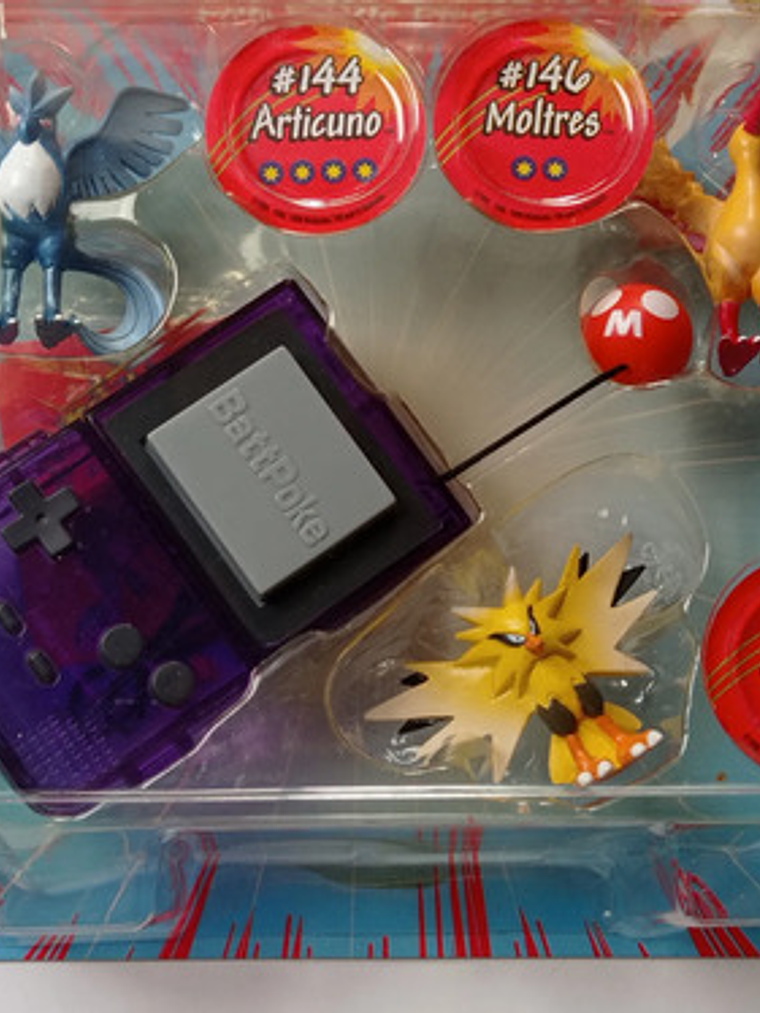 Articuno + Moltres + Zapdos 1999 Hasbro Pokemon Nintendo 5