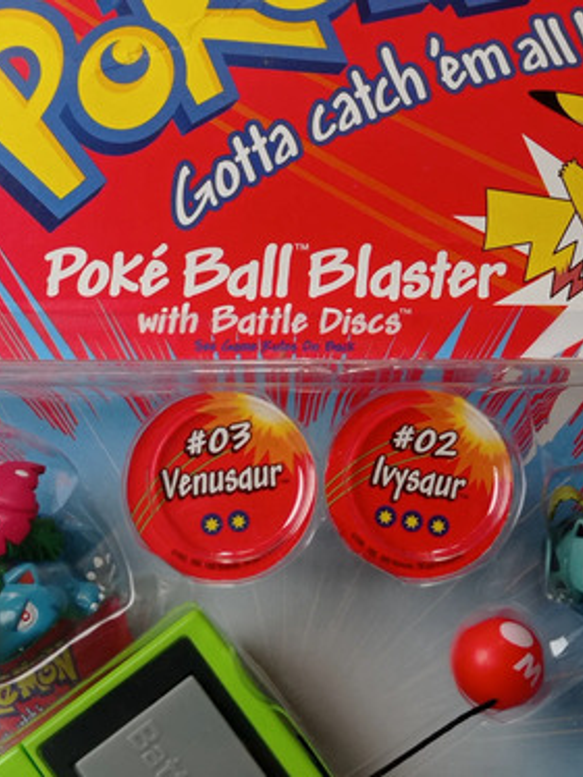 Bulbasaur + Ivysaur + Venusaur 1999 Hasbro Pokemon Nintendo 3