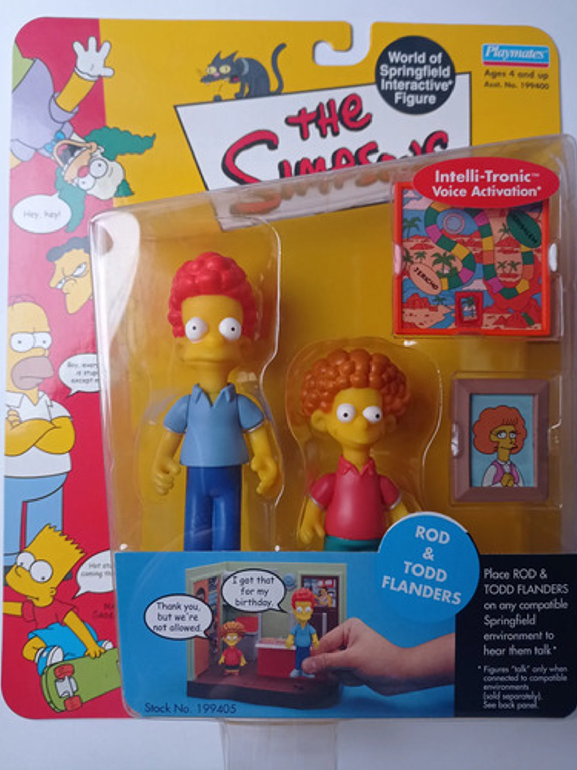 Rod Y Todd Flanders 2002 Simpsons World Of Springfield 1