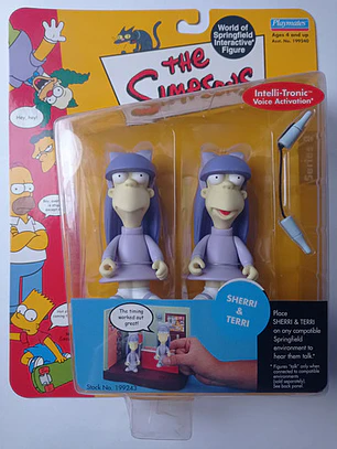 Sherri Y Terri 2002 Simpsons World Of Springfield