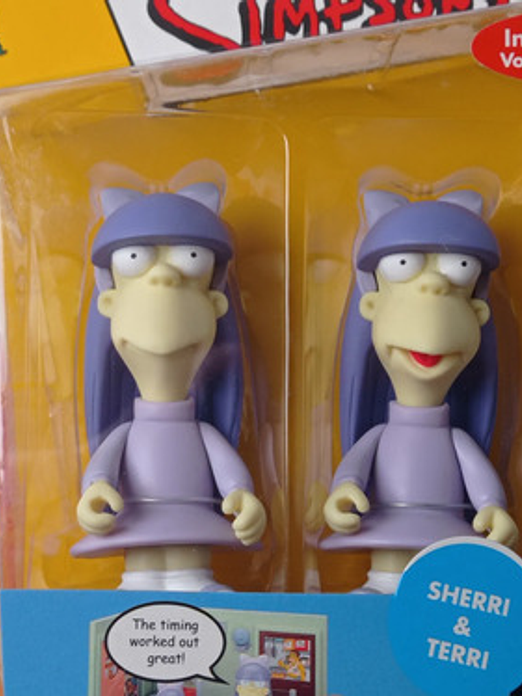 Sherri Y Terri 2002 Simpsons World Of Springfield 3