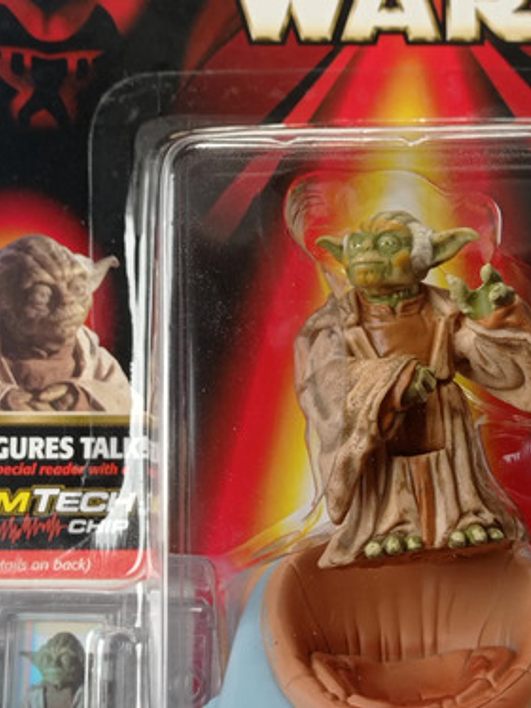 Yoda 1998 Star Wars Ep 1 Hasbro Commtech 3
